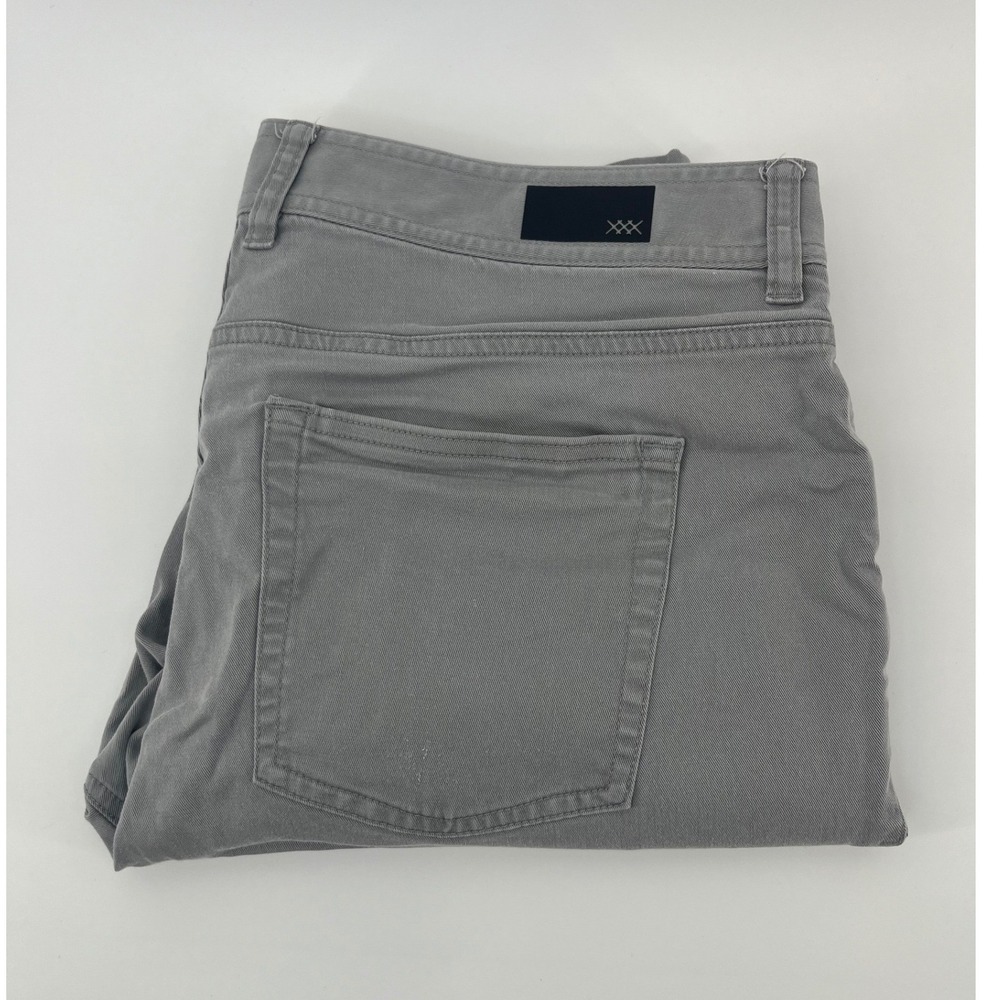Rhone Commuter Pants Mens 33 Gray Slim Fit 5-Pocket Performance Trousers 101253